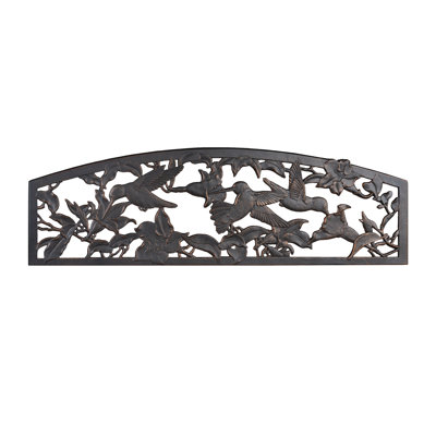 Kuebel Cast Iron Hummingbird Garden Bench