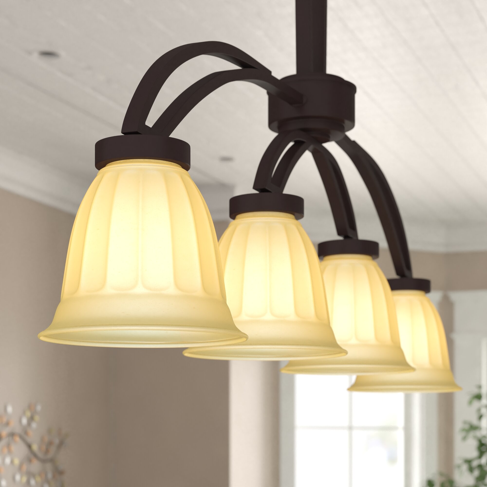 wayfair pendant light shade