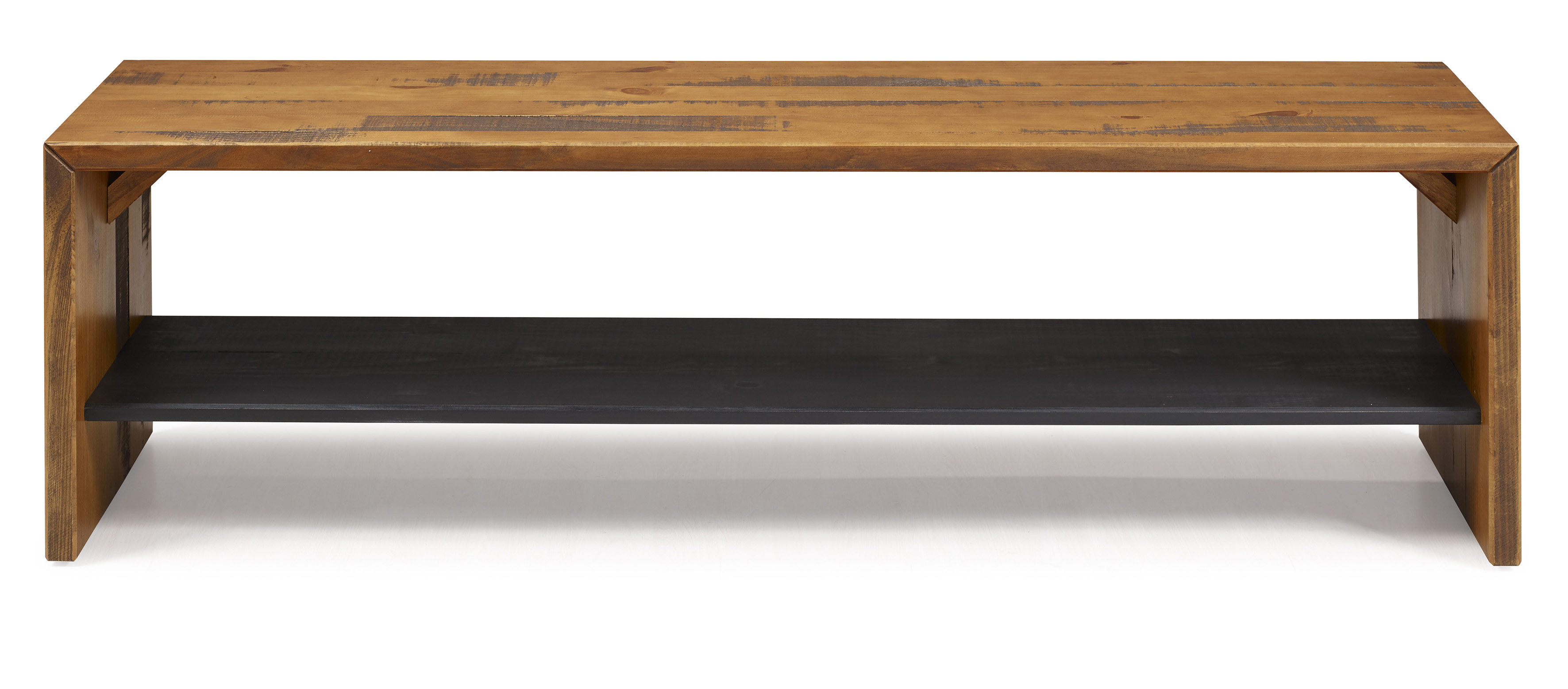 Arocho Rustic Solid Reclaimed Wood Storage Bench Reviews Allmodern