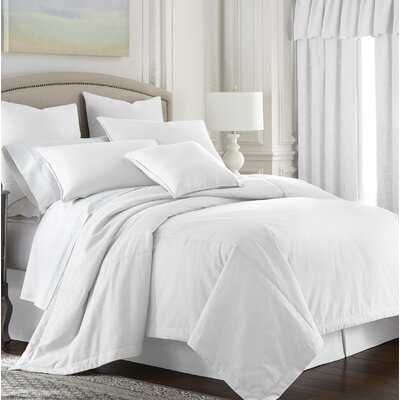 Senoia Single Comforter Eider Ivory Color White Size Queen