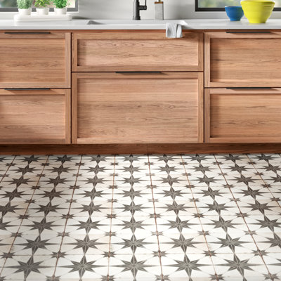 Kings 18" x 18" Ceramic Patterned Wall & Floor Tile