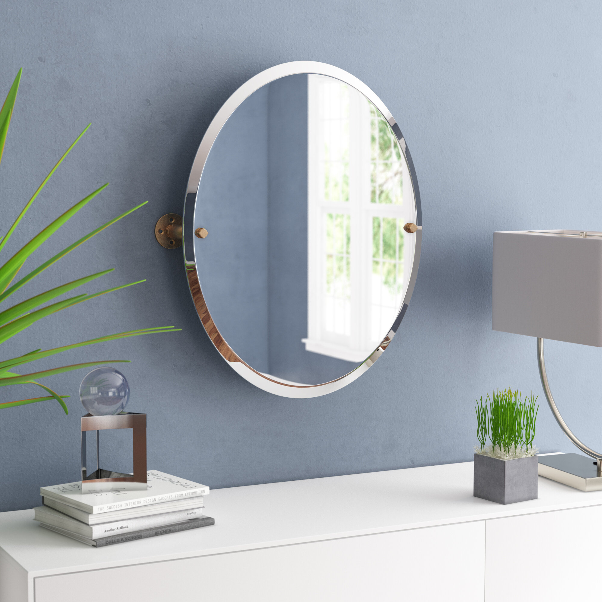 oval vanity mirror