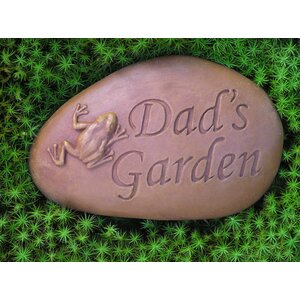 Dad's Garden Stone