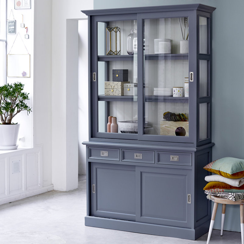 Tikamoon Roma Mahogany Display Cabinet Wayfair Co Uk Tikamoon Roma Mahogany Display Cabinet