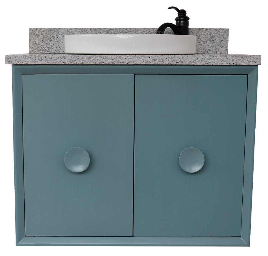 Bloomsbury Market Wilhite 31 Wall Mounted Single Bathroom Vanity Set Wayfair