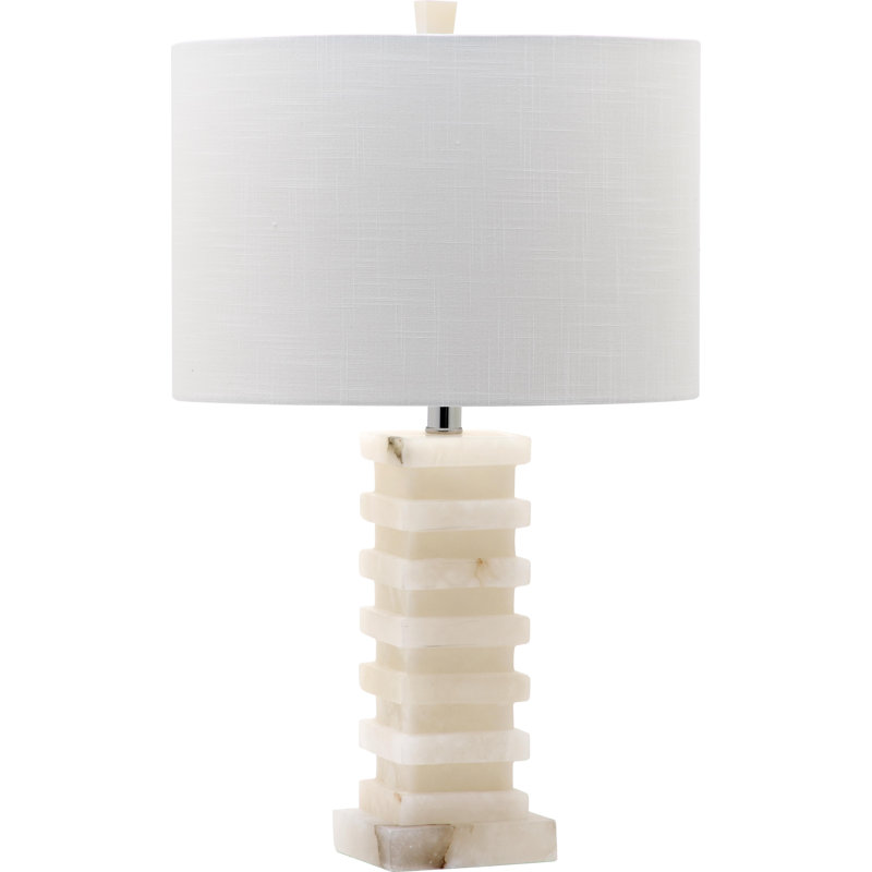 cream standard lamp