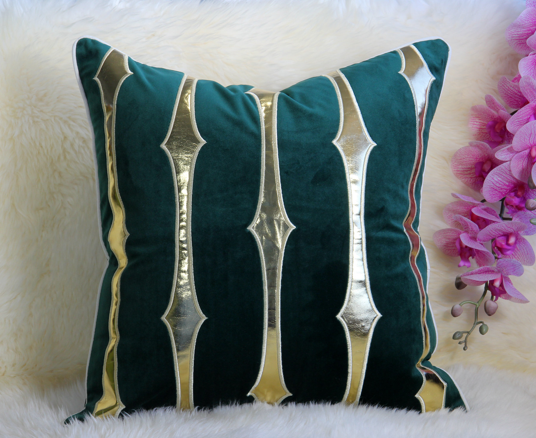 luxury pillow covers