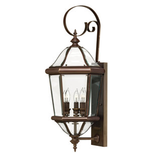 Best Augusta 3-Light Outdoor Wall Lantern By Hinkley Lighting Outdoor Lighting Augusta 3-Light Outdoor Wall Lantern By Hinkley Lighting Outdoor Lighting
