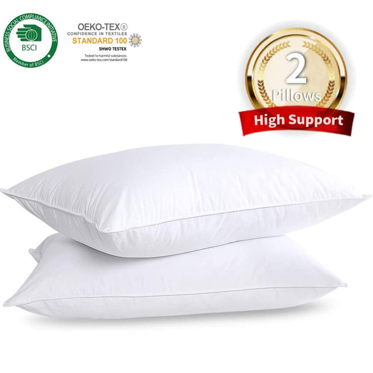 do down pillows go flat