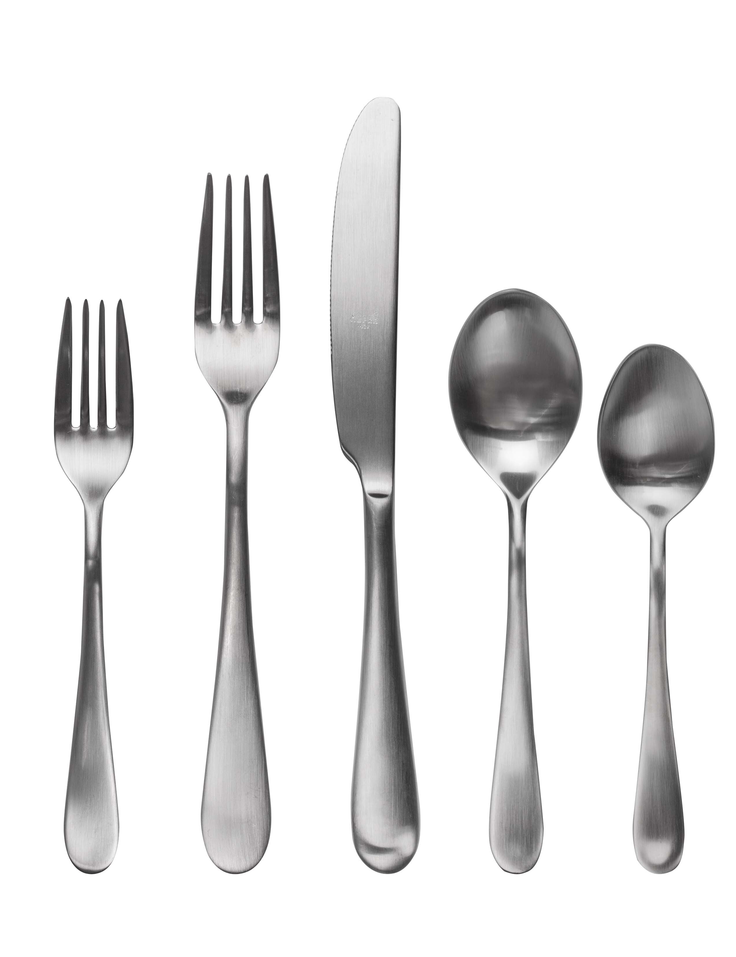 Dishwasher Safe Cutlery Metallic Tableware Mepra Natura 103422036 36 Pcs Cutlery Set