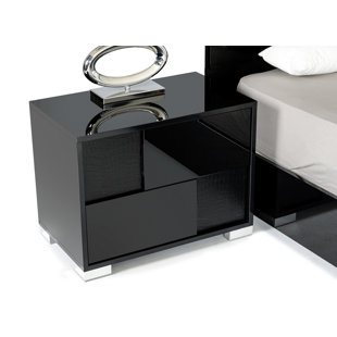 Go to store & view more images Keene 2 Drawer Nightstand by Everly Quinn