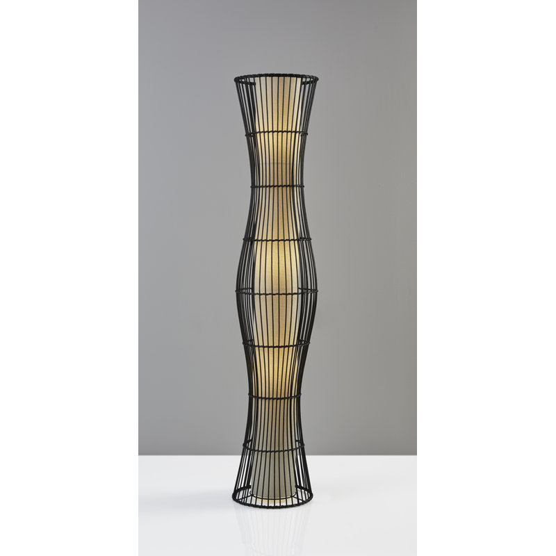 World Menagerie Epworth 56 5 Column Floor Lamp Wayfair