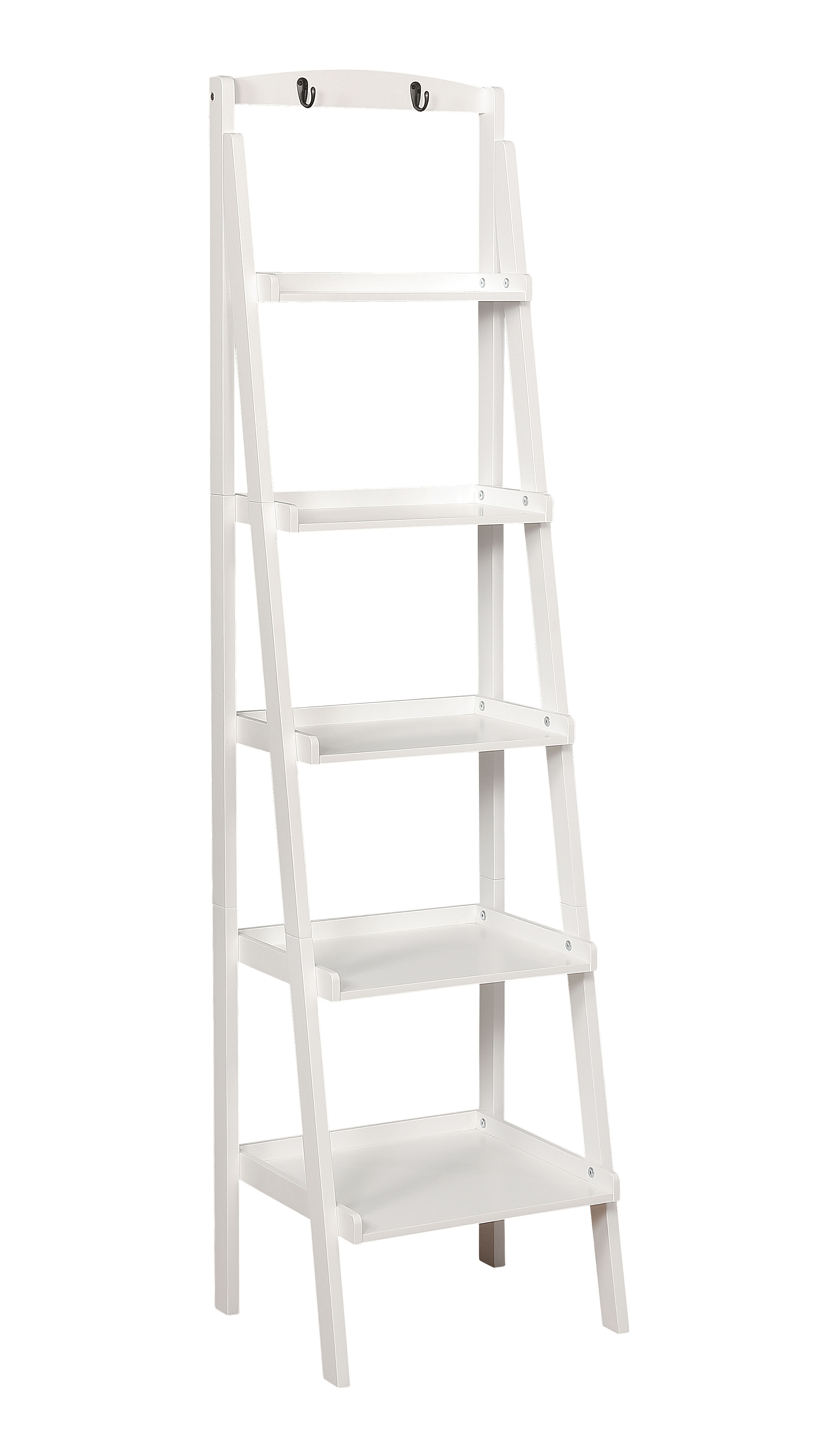 Charlton Home Shellie 71 75 H X 18 25 W Ladder Bookcase Reviews Wayfair