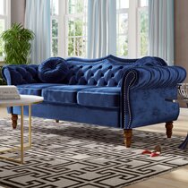 WestWood Fabric Armchair Crush Velvet  Sofa 1 2 Seater Settee Couch Set 8105 