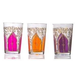Moroccan Tamansour Glasses (Set of 6)