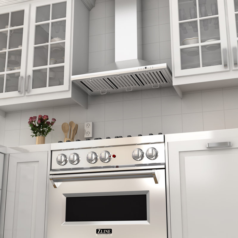 Zline Kitchen And Bath 400 Cfm Ducted Wall Mount Wood Range Hood 400 Cfm Ducted Wall Mount Wood Range Hood