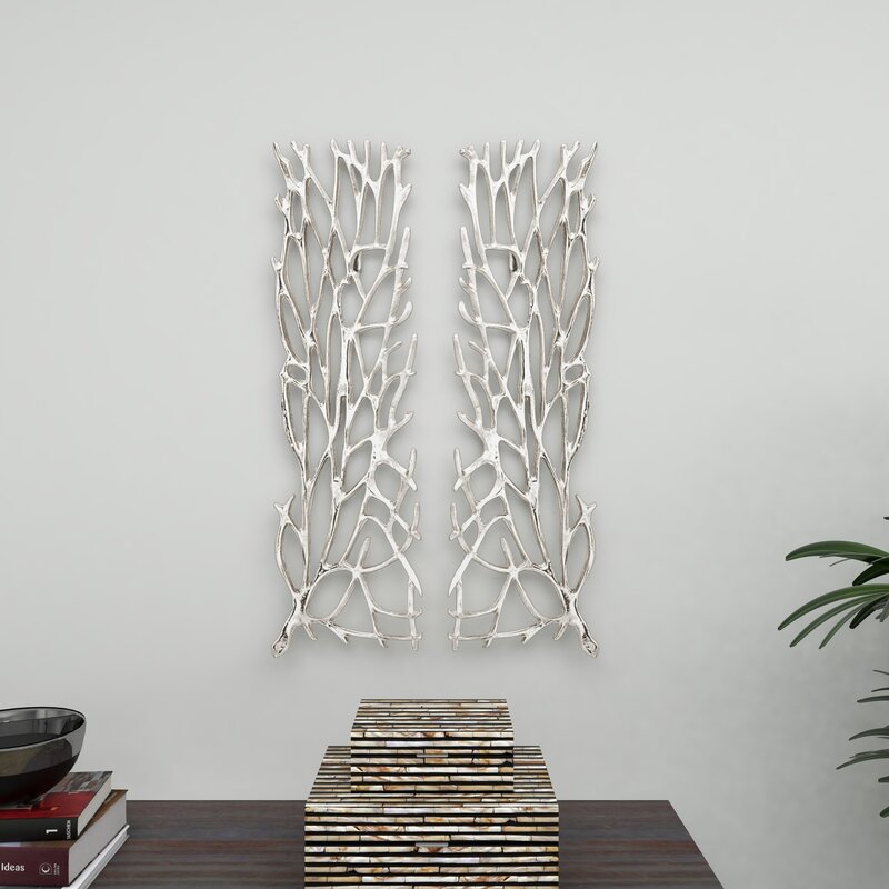 Aluminum Wall Decor - Contemporary metal Wall Decor