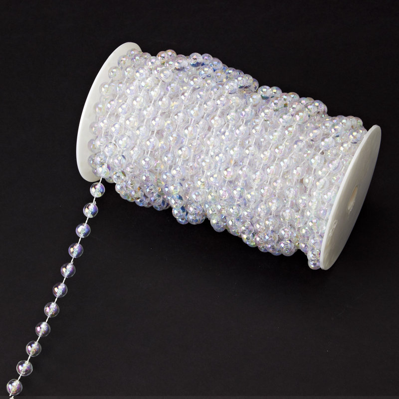 Round Iridescent Beads in a Roll
