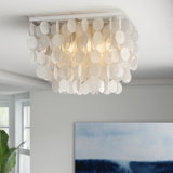 Shell Flush Mount Lighting You Ll Love In 2021 Wayfair