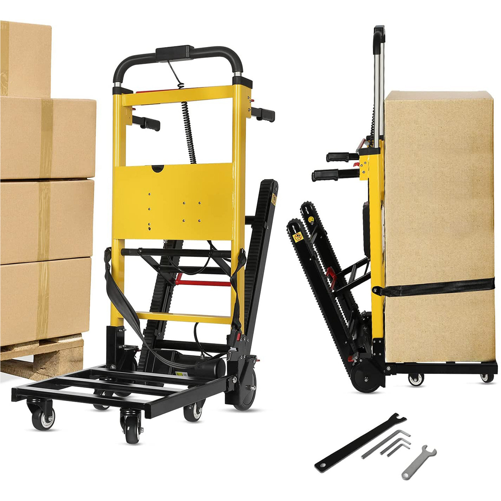 Domccy® 440 lb. Capacity Electric Hand Truck Dolly Wayfair