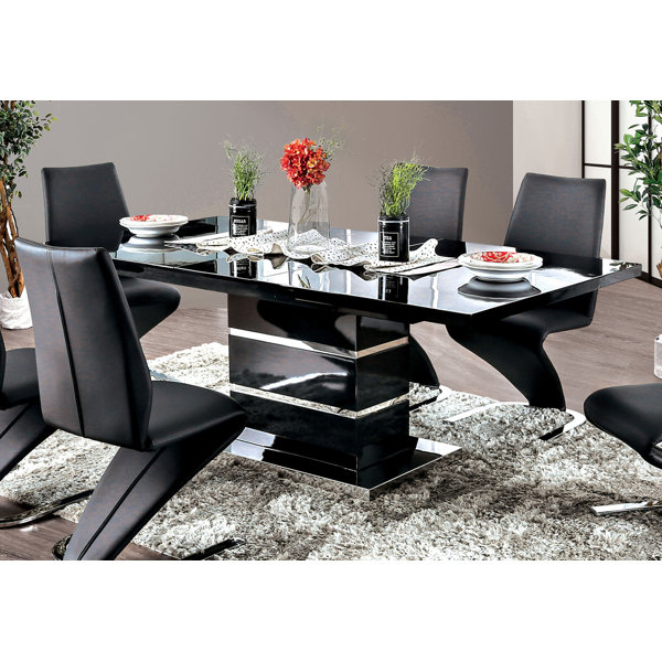 elford 7 piece extendable dining set