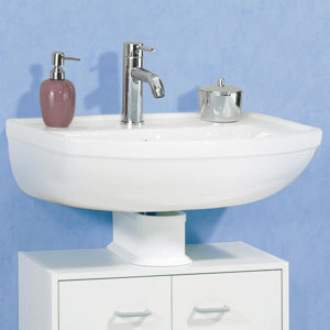 Fackelmann 65,5 cm Wandbefestigtes Waschbecken K..