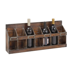 7 Bottle Tabletop Wine Rack by Cole & Grey