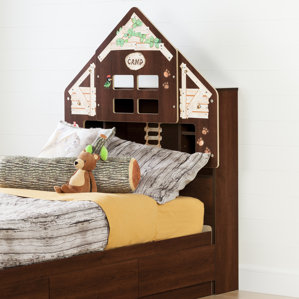 Summer Breeze Twin Bookcase Headboard by South Shore