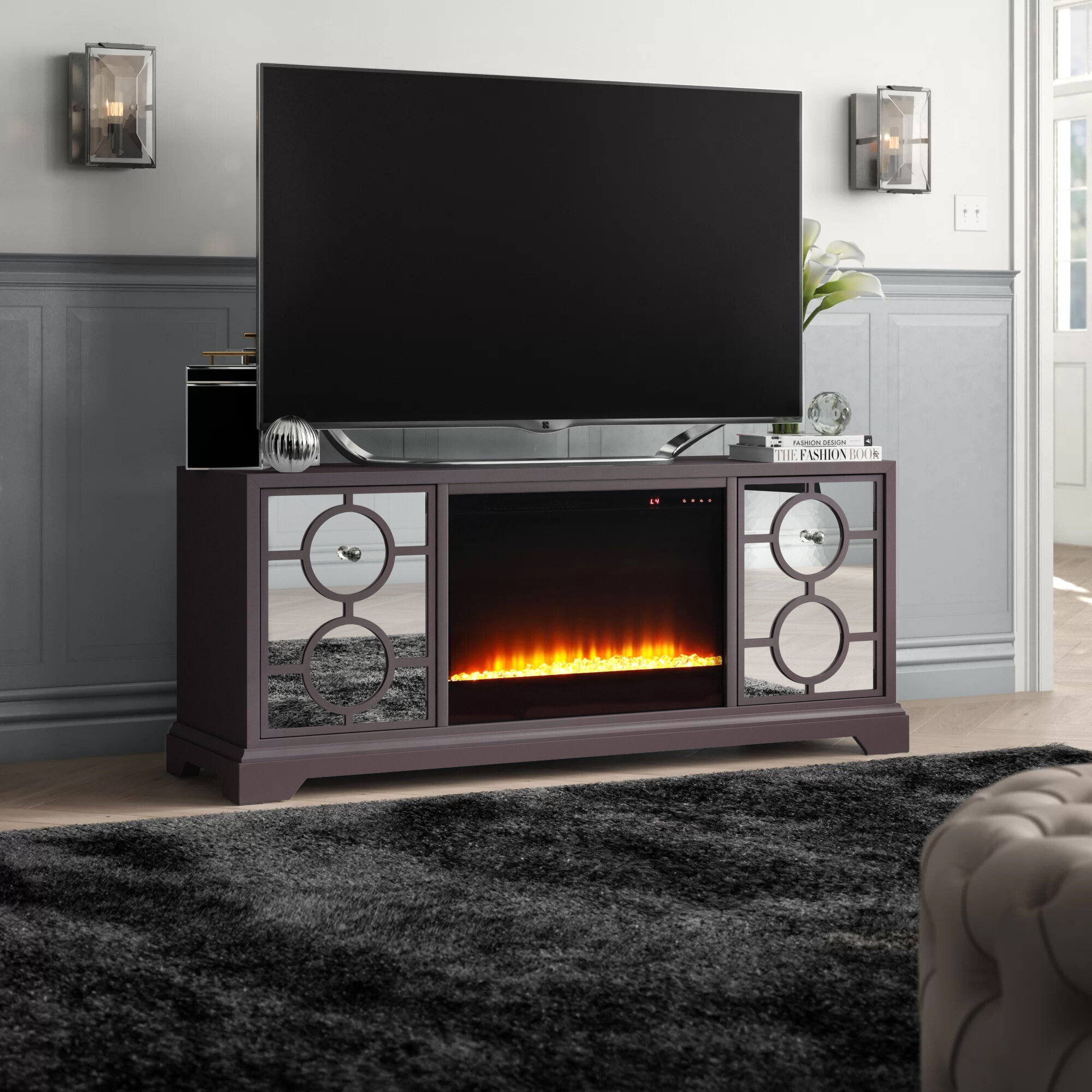 Glam TV Stand Fireplaces You'll Love in 2019 Wayfair.ca