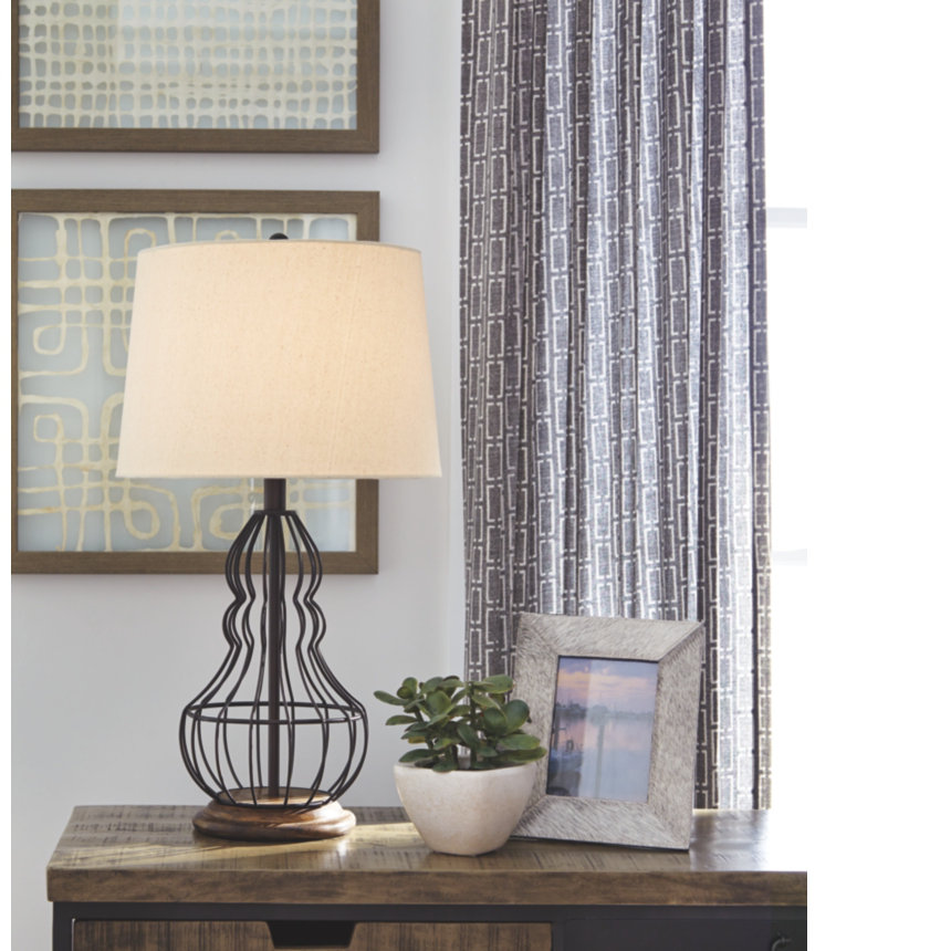 wayfair black table lamps