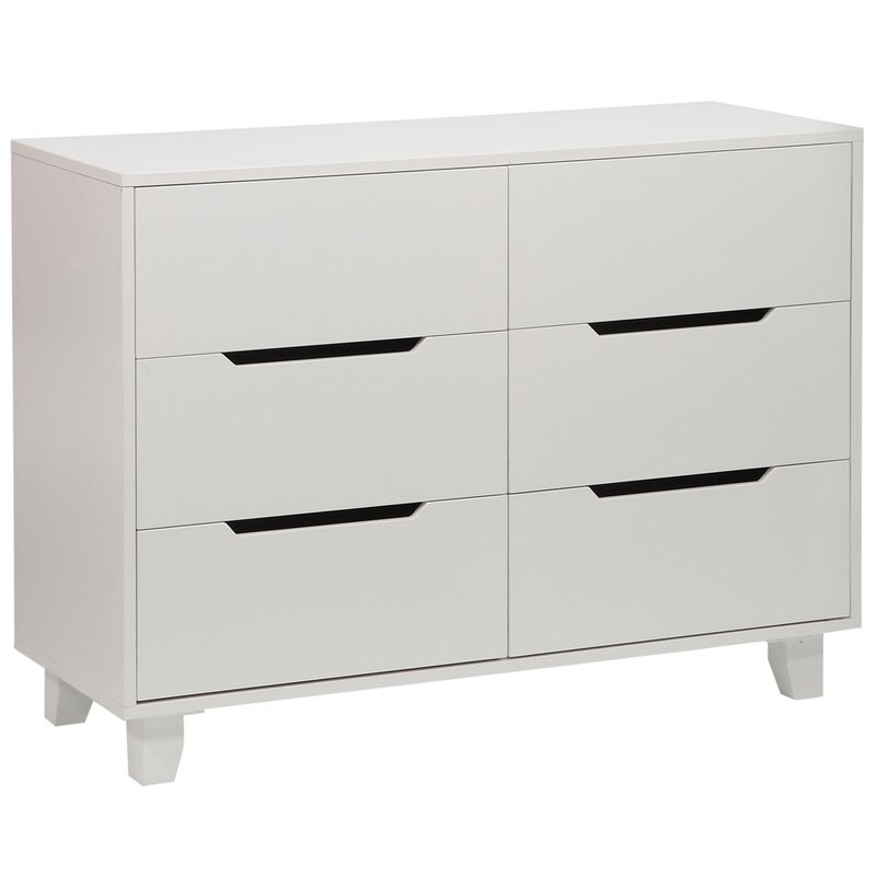 Mack Milo Tito 6 Drawer Double Dresser Reviews Wayfair