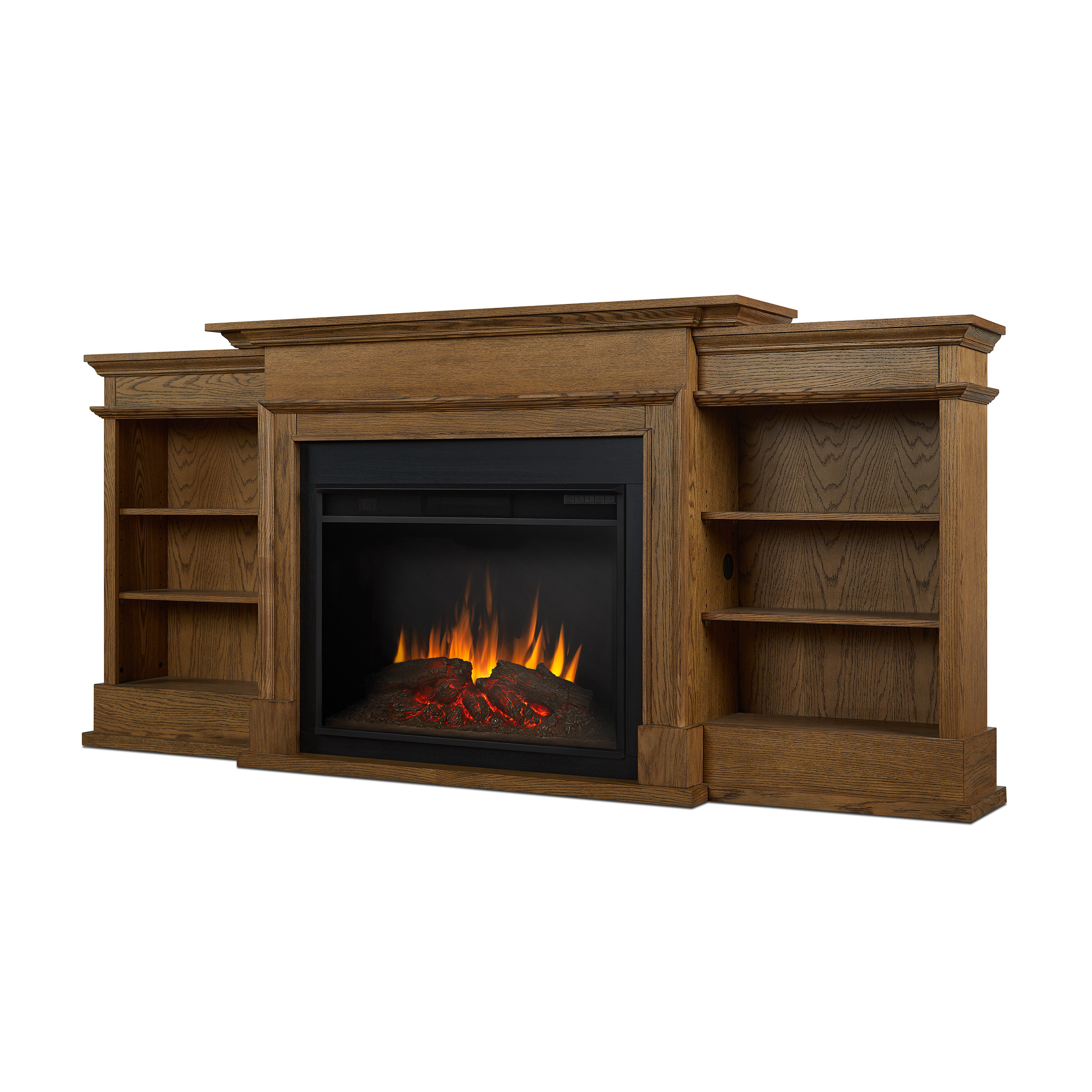 Real Flame Ashton Grand Media Electric Fireplace Reviews Wayfair