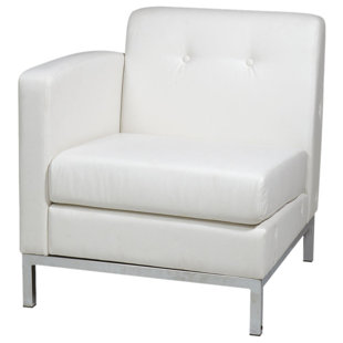 Off White Leather Chair Wayfair Quickview