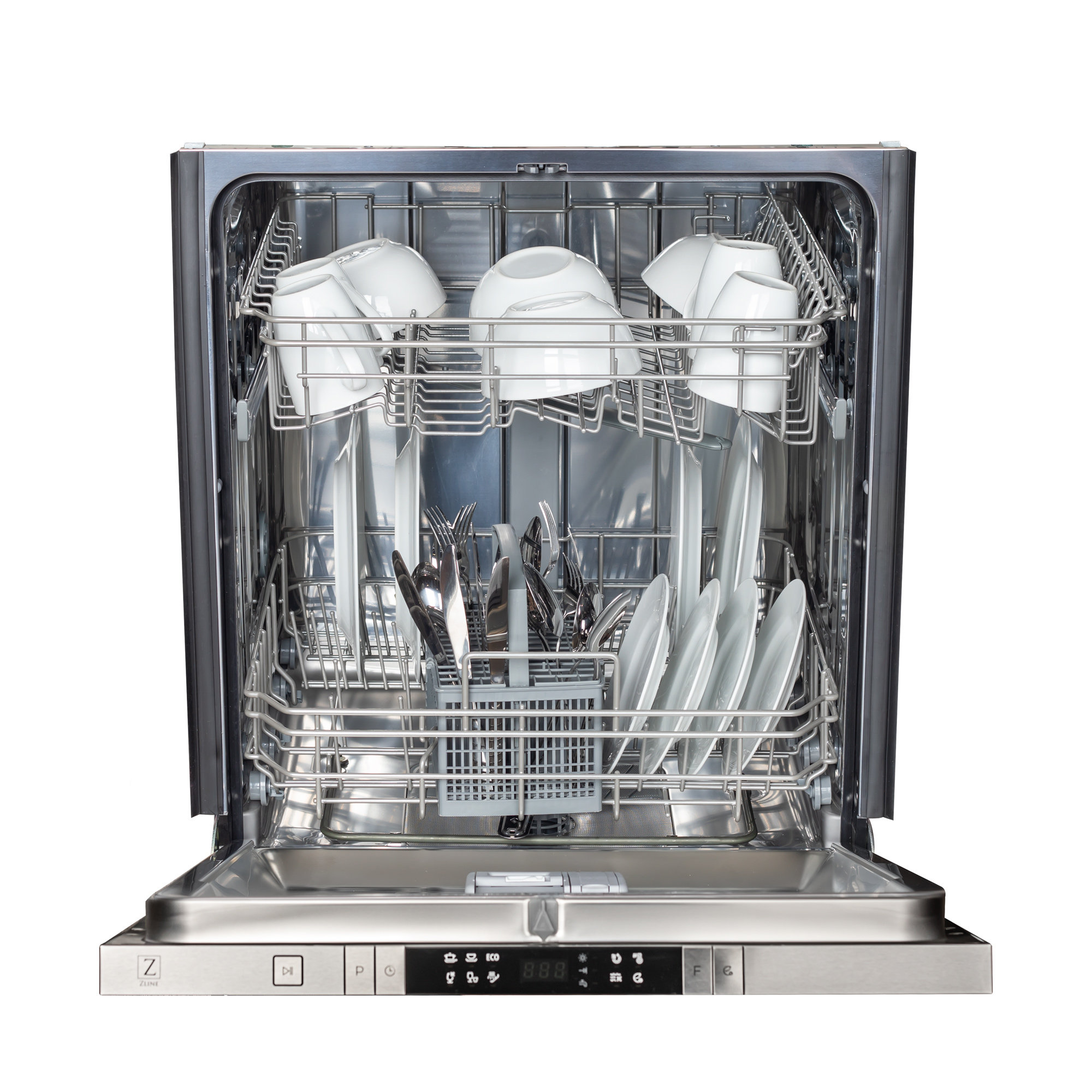 Zline Kitchen And Bath Top Control 24 40 Dba Built In Fully
