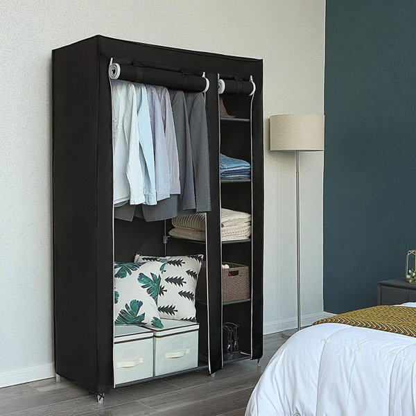 Portable Closet On Wheels Wayfair
