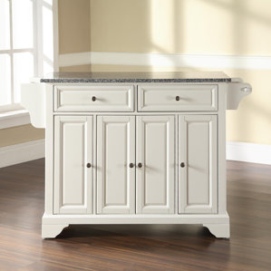 granite kitchen islands & carts you'll love | wayfair granite kitchen islands & carts you'll love | wayfair