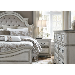 Go to store & view more images One Allium Way Niels Panel Configurable Bedroom Set