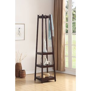 Clark 3-Tier Storage Shelve Coat Rack