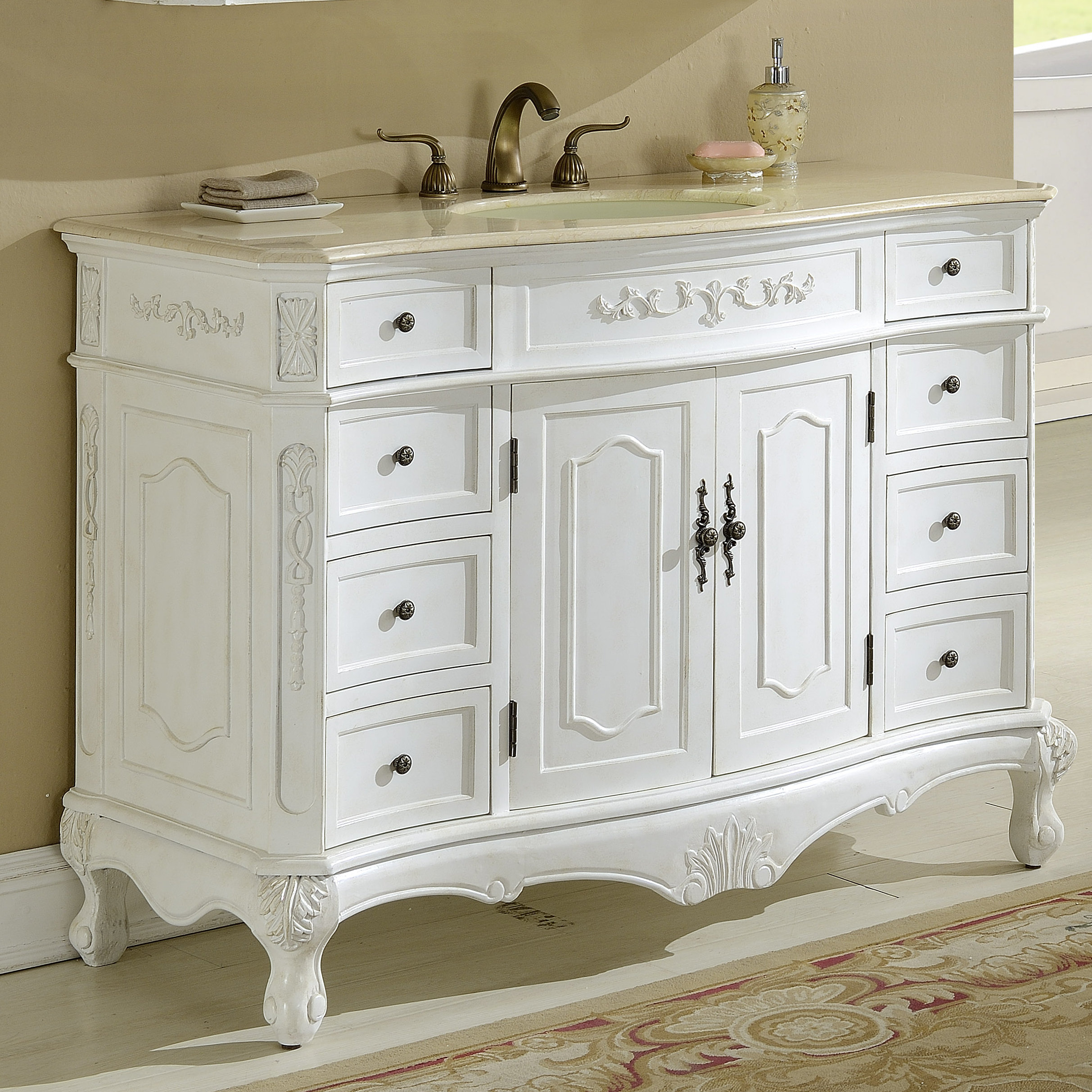 Lark Manor Gondola 48" Single Bathroom Vanity Set & Reviews Wayfair
