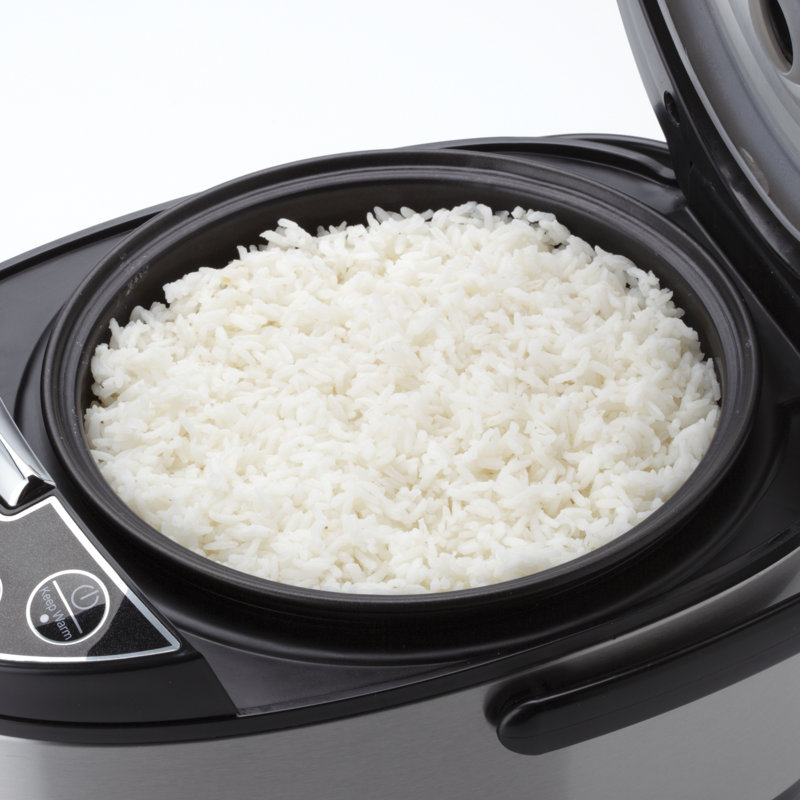 Aroma 3 Qt Cool Touch Egg Shape Digital Slow Cooker Food Steamer