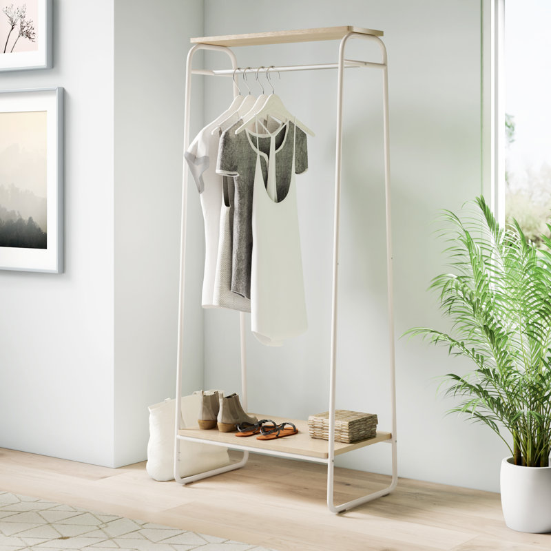 tall garment rack