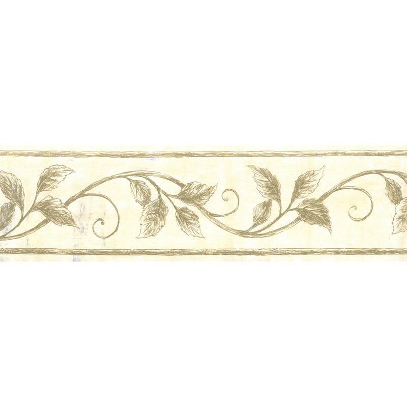 Fleur De Lis Living Timms Abstract En Sage Leaves On Vine 15 L X 4 02 W Wallpaper Border Wayfair When you buy american wallpaper & design modern fleur de lis wallpaper, pink and white, bolt or any home decor product online from us, you become part of the houzz family and can expect exceptional customer service every step of the way. timms abstract en sage leaves on vine 15 l x 4 02 w wallpaper border
