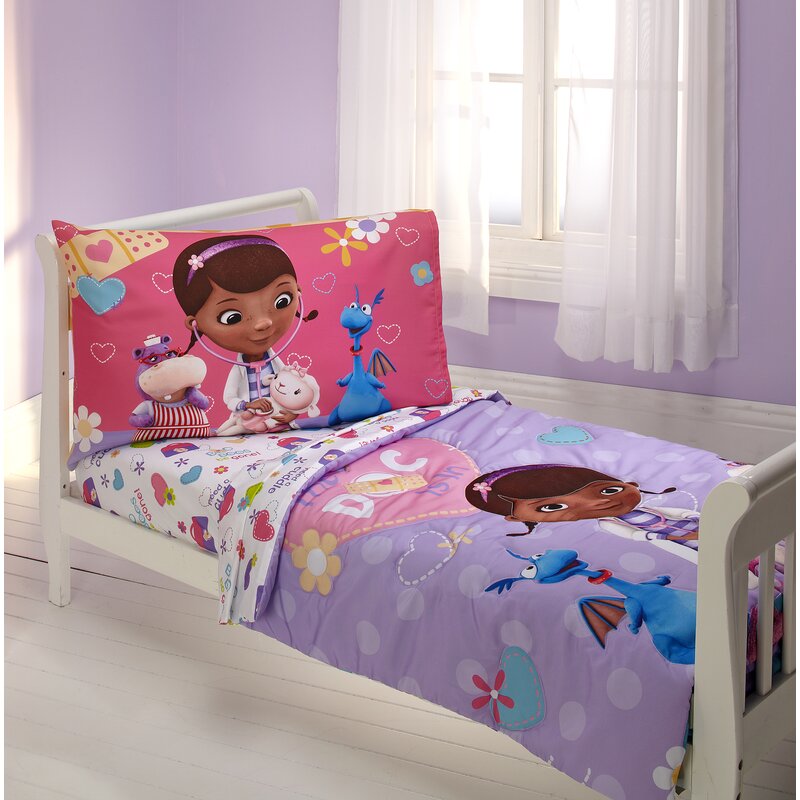 Disney The Doc Is In 4 Piece Doc Mcstuffins Toddler Bedding Set