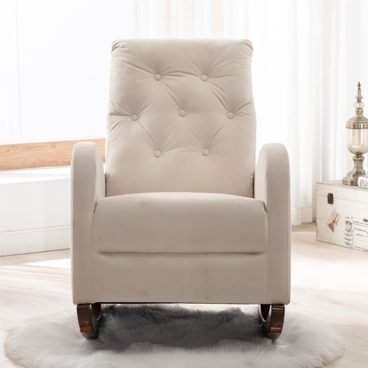 high back glider rocker