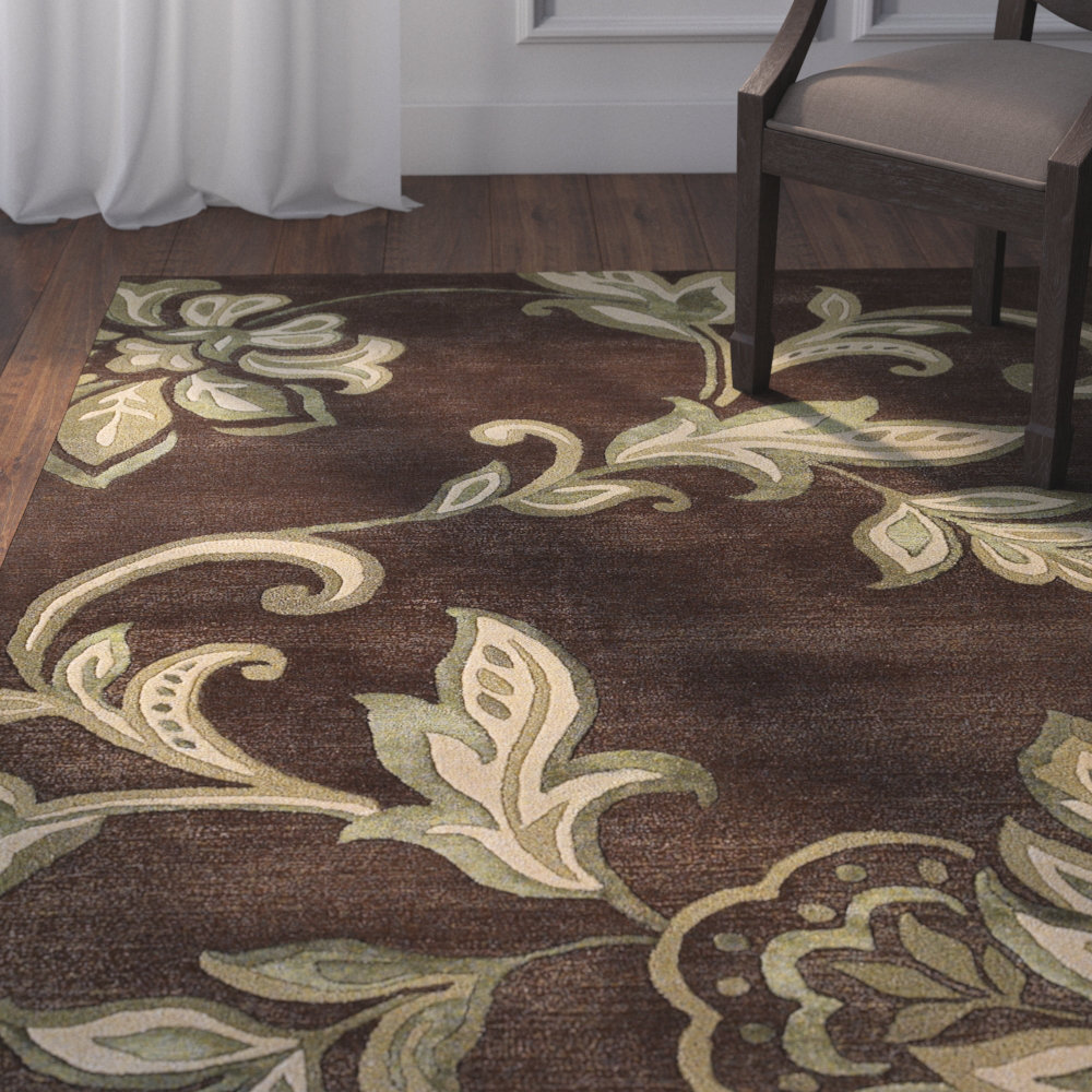 Darby Home Co Millersville Hand Tufted Wool Mocha Area Rug Reviews Wayfair Ca