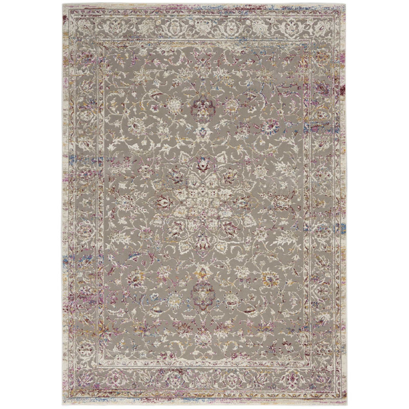 Charlton Home Babson Traditional Floral Gray Sage Pink Area Rug Wayfair,Shape Cartoon