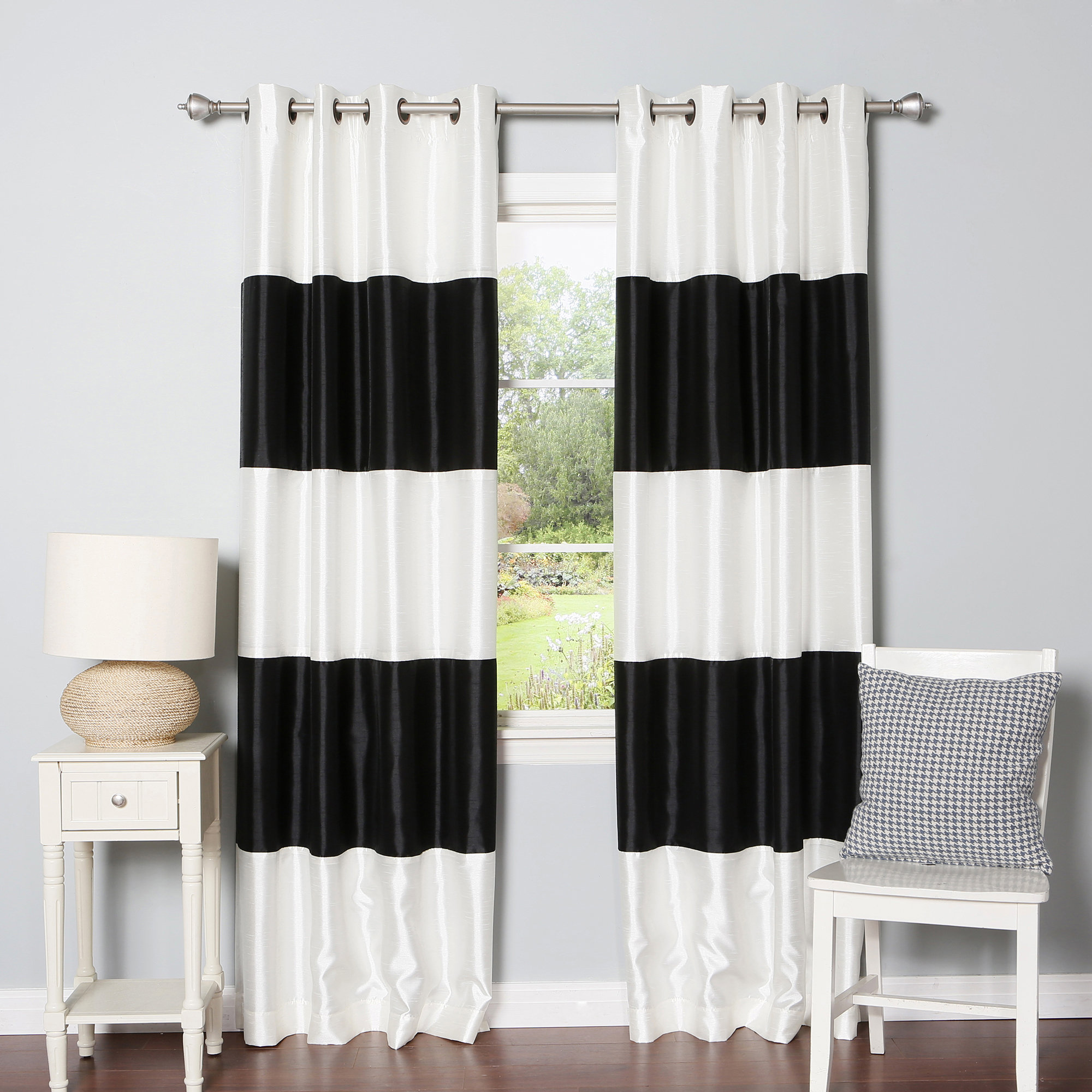 Kulikowski Striped Blackout Thermal Grommet Panel Pair Reviews
