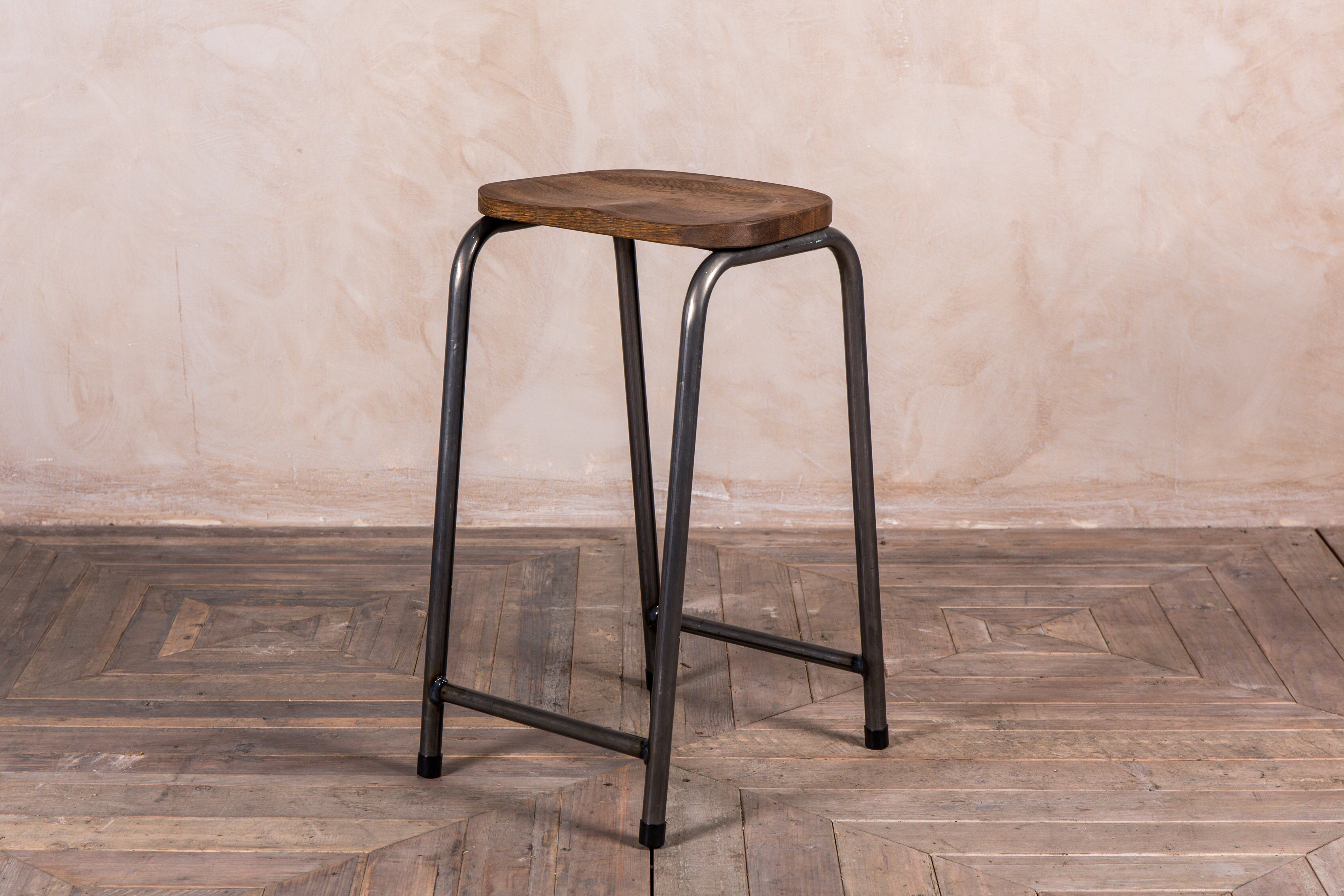 INDUSTRIAL STYLE STACKING STOOL  BREAKFAST BAR STOOL STACKABLE BAR STOOLSS 