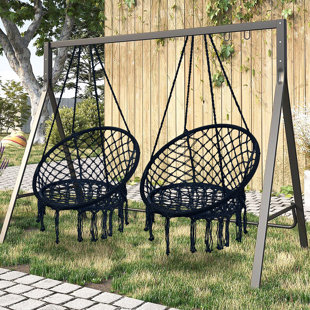 Outdoor Yards Details about   Steel Stand Hammock Swing Bed Chairs With Portable Carrying Case 