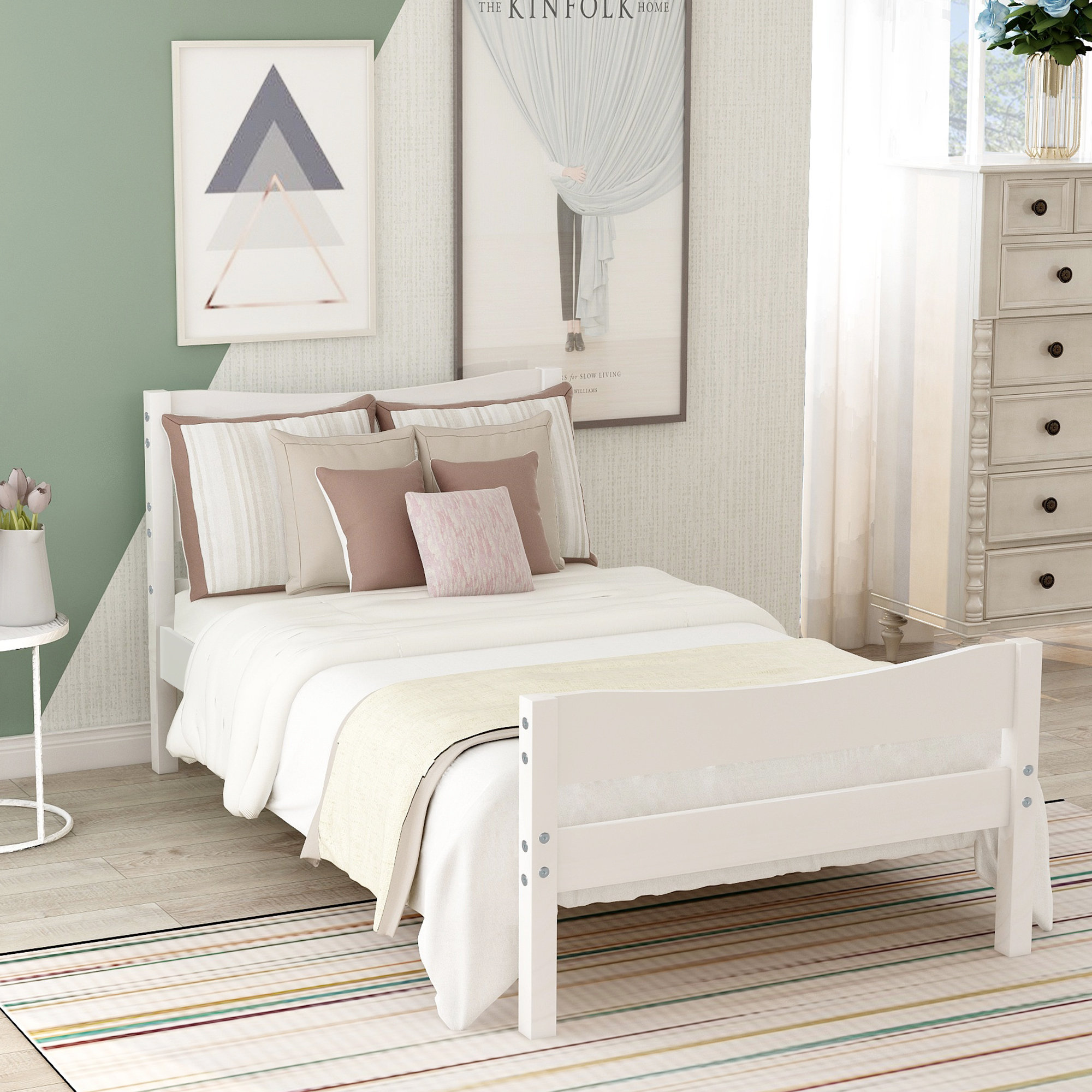 twin panel bed